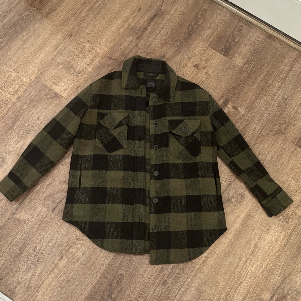 RDI plaid Shacket